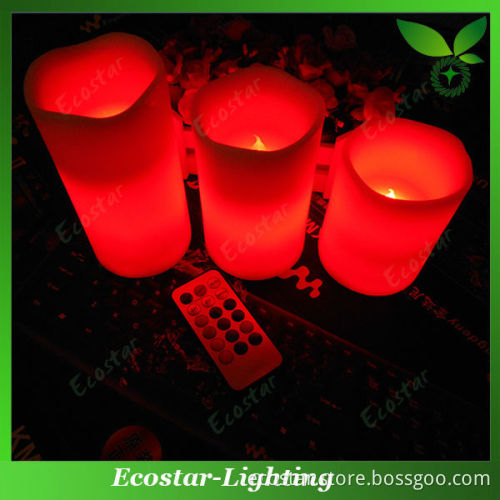Wedding Decoration LED Flameless Candles with Remote Controller